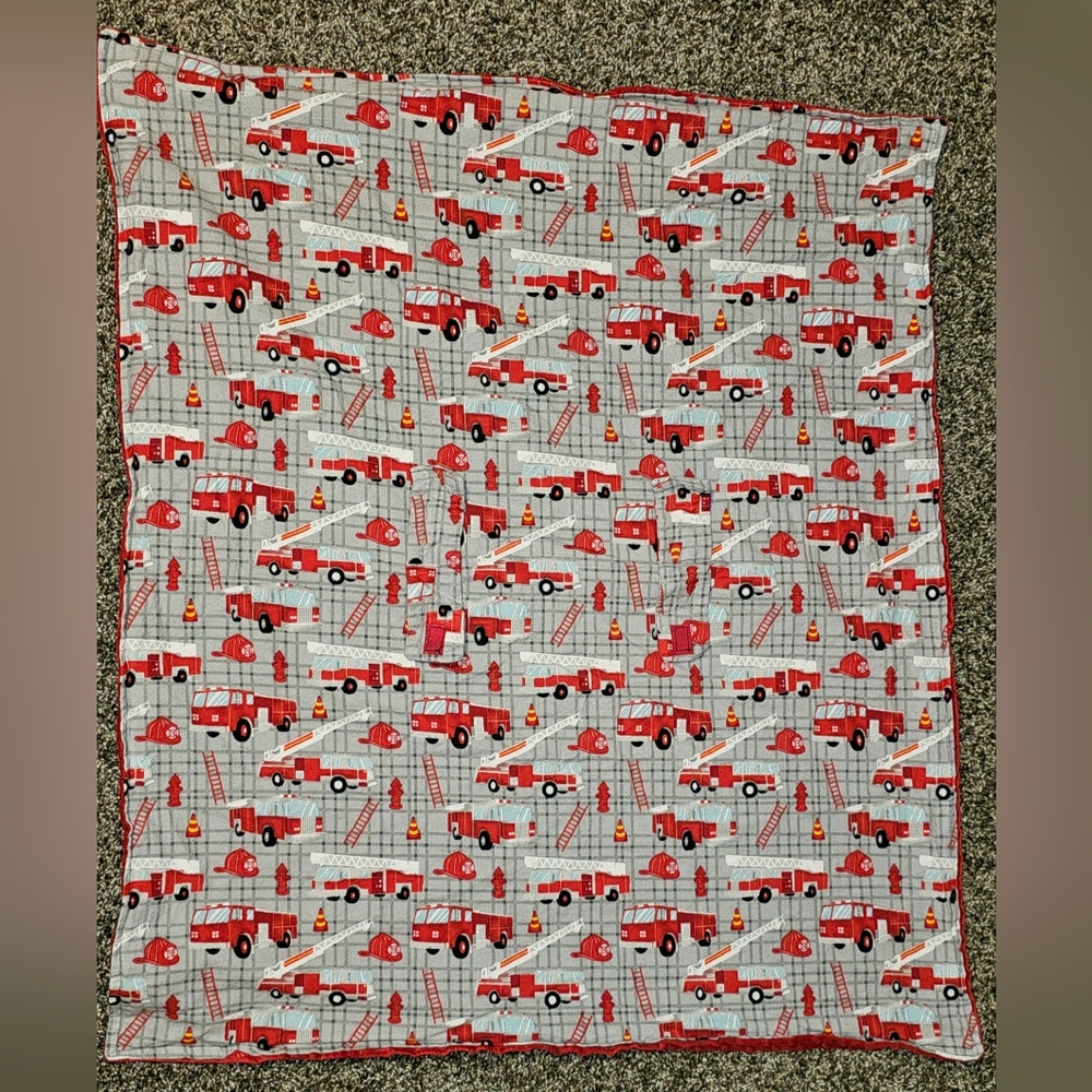 Firetruck Carseat Canopy